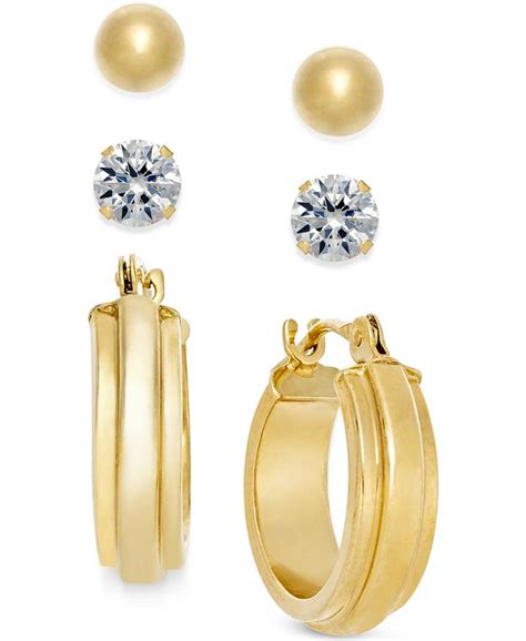 women's earrings macys|macy's stud earrings for women.